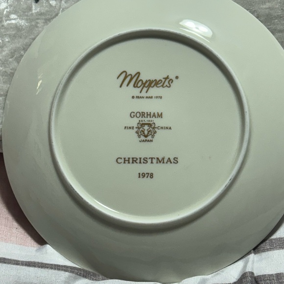 Gorham Christmas 1978 Happy Merry Christmas Tree Plate - Picture 4 of 5